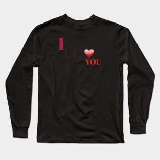 LOVE T-shirt Long Sleeve T-Shirt